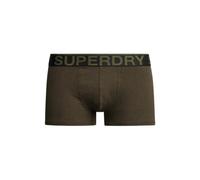 Superdry Trunk Boxers 2 Units Marron S Homme