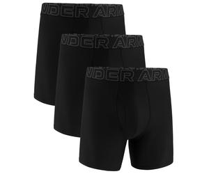Caleçons thermoactifs Performance Tech Boxerjock Black/Castle Rock - 3 pairs Under Armour S