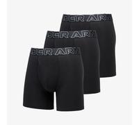 Under Armour Boxers homme Coton Performance, jambe 15 cm, respirant, évacuation humidité, Noir XXL