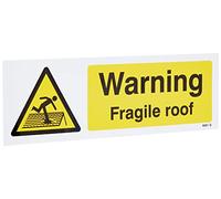 Caledonia Signs Plaque de toit en plastique rigide - 300 x 100 mm - 14261G