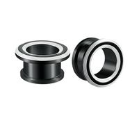 Calefee 6mm Tunnel Oreilles, Plug Tunnel Écarteur Acier inoxydable Tunnel À vis Arrière Piercing Oreille Tunnel Femme 2 Pièces