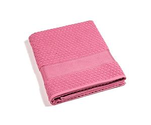 Caleffi 37171 Serviette de Bain sirène Rose foncé en Coton