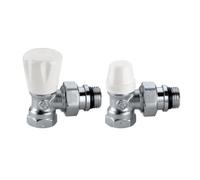 Caleffi 401 Vanne thermostatisable équerre pour tuyaux en fer 3/8"