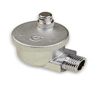 Caleffi 504401 AERCAL Purgeur d’air automatique 1/2" M en laiton avec bouchon hygroscopique de sécurité
