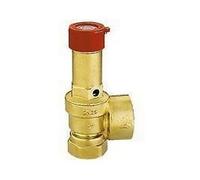 'Caleffi 513 - Soupape sécurité Raccords Femelle/Femelle 1 "X1.1/4 6bar sans Manometro