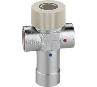 Caleffi 520430 Mitigeur Thermostatique Réglable 1/2'' 30-48 °C pour Chauffe-eau