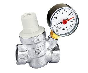 CALEFFI 533251 Régulateur de pression Caleffi version angulaire avec manomètre 3/4"