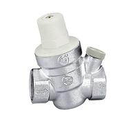 CALEFFI 533461 Régulateur de pression version angulaire avec connexion manomètre 1"