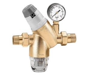 CALEFFI 535151 Régulateur de pression avec cartouche interchangeable et manomètre 3/4"