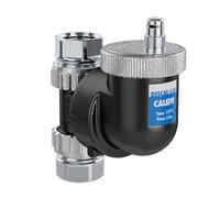 Caleffi 551806 DISCALSLIM Séparateur d'Air 1'' F Orientable pour Installations Horizontales et Verticales