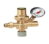 Caleffi Unité de remplissage auto 553140 1/2" robinet manuel/passoire/clapet anti-retour/manomètre
