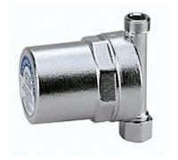 Caleffi anti-bélier 525150 Écrou-raccord 3/4 "IT x 3/4" AG, boîtier en laiton, chromé