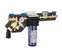 Caleffi Combinaison de remplissage BA Plus 580023 2000 / 2 ", cartouche 2000 , 50 l, automatique, avec unité de dessalement