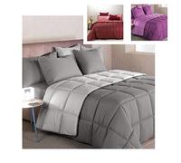 Caleffi - Couette Moderne Couleur Unie carré et Demi Corail