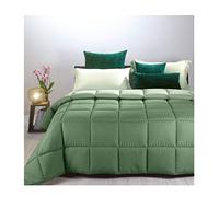 Caleffi - Couette Moderne Couleur Unie pour lit Double Corail