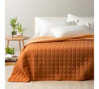 Caleffi - Couvre Lit et Plaid Canape en Microfibre - Couverture Légère et Respirante, Idéale comme Dessus de Lit ou Jeté Canapé - Plaid Canape Grande Taille - Made In Italy