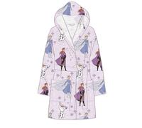 Caleffi Peignoir en coton Frozen Cristaux, Glycine, 6-8 ans