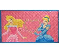 Caleffi Disney Tapis ptrincess matelassé Premium mesure cm. 90 x 160