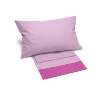 Caleffi - Drap de lit Bikolor Couleur Unie Orchidée