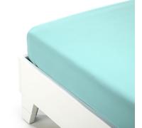 Caleffi - Drap de lit en Coton uni Couleur Unie carré et Demi Eau