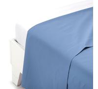 Caleffi - Drap de lit en Coton uni uni Couleur Unie Simple Avio