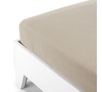 Caleffi - Drap Housse Coton - Drap Doux, Respirant et Durable, Lavable, disponible en 90x200, 130x200 et 180x200 cm - Linge de Lit