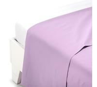 Caleffi - Drap Plat Coton - Drap Plat 2 Personnes - Drap Plat 1 Personne - Drap Supérieur Doux, Respirant et Confortable, Disponible en Plusieurs Tailles