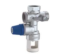 Caleffi 526152 Unité de Sécurité Chaudière et Batterie avec Vanne d'arrêt et Distributeur Réglable, 10 kW, 3/4"