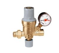 Caleffi Groupe de remplissage automatique prétarable 553640 avec manomètre 1,27 cm