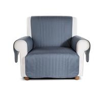 Caleffi - Housse Canapé - Housse Fauteuil - Protege Canape élastique et Ajustable, Doux et Résistant - Housse Canape en Coton, Polyester et Elasthanne - Lavable en Machine, Ne Se Repasse Pas