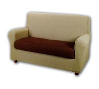 Caleffi - Housse Canapé - Housse Fauteuil - Protege Canape élastique et Ajustable, Doux et Résistant - Housse Canape en Coton, Polyester et Elasthanne - Lavable en Machine, Ne Se Repasse Pas