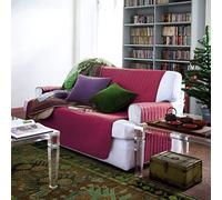 Caleffi - Housse Canapé - Housse Fauteuil - Protege Canape élastique et Ajustable, Doux et Résistant - Housse Canape en Coton, Polyester et Elasthanne - Lavable en Machine, Ne Se Repasse Pas