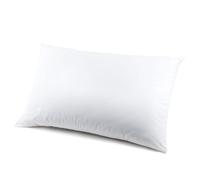 Caleffi - Oreiller 50x80 cm en coton - Coussin Rectangulaire Respirant et Confortable, Idéal pour un Sommeil Réparateur - Oreillers Anti Acarien - Coussin Lit Adulte