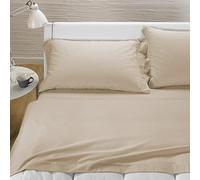 Caleffi - Parure de lit avec Housse de Couette 100% Coton - 2 Taies d’Oreiller 50x80 cm, Linge de Lit Confortable et Elégant - Housses de Couettes Pour 1 Personne ou 2 Personnes