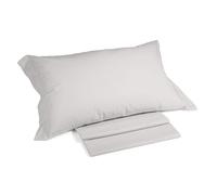 Caleffi - Parure de lit avec Housse de Couette 100% Coton - 2 Taies d’Oreiller 50x80 cm, Linge de Lit Confortable et Elégant - Housses de Couettes Pour 1 Personne ou 2 Personnes