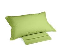 Caleffi - Parure de lit avec Housse de Couette 100% Coton - 2 Taies d’Oreiller 50x80 cm, Linge de Lit Confortable et Elégant - Housses de Couettes Pour 1 Personne ou 2 Personnes