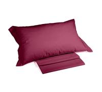 Caleffi - Parure de lit avec Housse de Couette 100% Coton - 2 Taies d’Oreiller 50x80 cm, Linge de Lit Confortable et Elégant - Housses de Couettes Pour 1 Personne ou 2 Personnes
