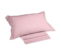 Caleffi - Parure de lit avec Housse de Couette 100% Coton - 2 Taies d’Oreiller 50x80 cm, Linge de Lit Confortable et Elégant - Housses de Couettes Pour 1 Personne ou 2 Personnes