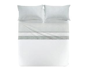 Caleffi - Parure de lit avec Housse de Couette 100% Coton - 2 Taies d’Oreiller 50x80 cm, Linge de Lit Confortable et Elégant - Housses de Couettes Pour 1 Personne ou 2 Personnes