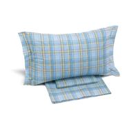 Caleffi - Parure de lit Oxford Non spécifié pour lit Double Bleu Clair