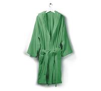 Caleffi - Peignoir Bain Homme et Femme en 100% coton, doux, absorbant et respirant, avec capuche, ceinture et poches - Parfait pour la salle de bain, le spa ou le sauna - Robe Chambre Femme