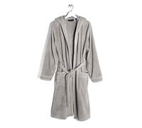 Caleffi - Peignoir Bain Homme et Femme en 100% coton, doux, absorbant et respirant, avec capuche, ceinture et poches - Parfait pour la salle de bain, le spa ou le sauna - Robe Chambre Femme