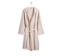 Caleffi - Peignoir Bain Homme et Femme en 100% coton, doux, absorbant et respirant, avec capuche, ceinture et poches - Parfait pour la salle de bain, le spa ou le sauna - Robe Chambre Femme