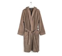 Caleffi - Peignoir Bain Homme et Femme en 100% coton, doux, absorbant et respirant, avec capuche, ceinture et poches - Parfait pour la salle de bain, le spa ou le sauna - Robe Chambre Femme