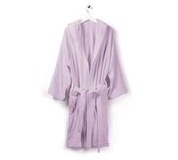 Caleffi - Peignoir Bain Homme et Femme en 100% coton, doux, absorbant et respirant, avec capuche, ceinture et poches - Parfait pour la salle de bain, le spa ou le sauna - Robe Chambre Femme