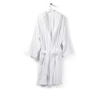 Caleffi - Peignoir Bain Homme et Femme en 100% coton, doux, absorbant et respirant, avec capuche, ceinture et poches - Parfait pour la salle de bain, le spa ou le sauna - Robe Chambre Femme