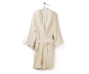 Caleffi - Peignoir Bain Homme et Femme en 100% coton, doux, absorbant et respirant, avec capuche, ceinture et poches - Parfait pour la salle de bain, le spa ou le sauna - Robe Chambre Femme