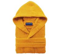Caleffi Peignoir Homme Femme éponge Minorque jaune soleil Médium GIALLO SOLE