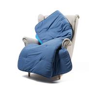 Caleffi - Plaid Canape 130x170 cm en Coton Doux - Couverture Grande pour Canape, Lit ou Fauteuil - Jeté de Canapé Lavable, Design Elégant, Grande Taille Parfait pour les Soirées Cocooning - Couvre Lit