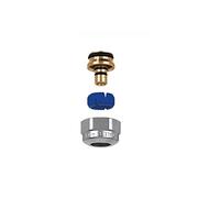 Caleffi Raccord mécanique pour cuivre, Chrome, Taille Unique